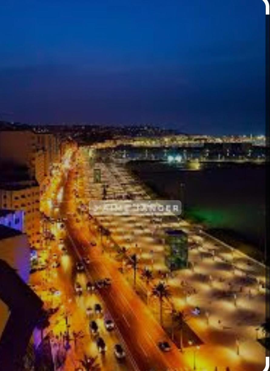 Appartement Centre 600M Plage Tangier Bagian luar foto